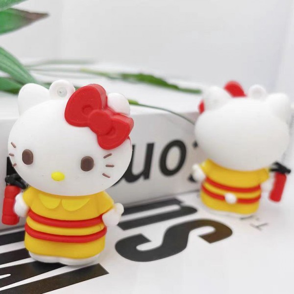 Фігурки Привіт Кітті Hello Kitty Хеллоу Кітті дитячі іграшки брелки 8 шт 4,5 см