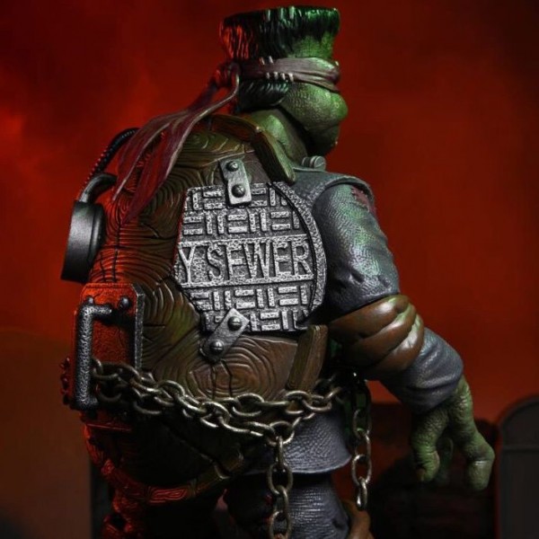 Фігурка Монстр Черепашка Ніндзя Рафаель Франкенштейн Universal Monsters Teenage Mutant Ninja Turtles Raphael 18 см