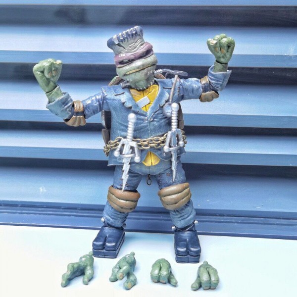 Фігурка Монстр Черепашка Ніндзя Рафаель Франкенштейн Universal Monsters Teenage Mutant Ninja Turtles Raphael 18 см