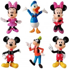 Міккі Маус фігурки Mickey Mouse Disney Дісней Дональд Дак набір фігурок 6-7 см 6шт