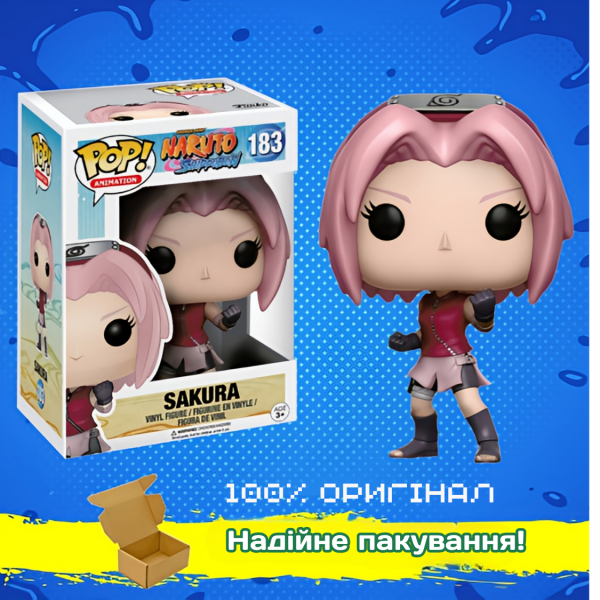 Фігурка Сакура Наруто Ураганні хроніки Sakura Naruto Shippuden Funko Pop фанко поп № 183