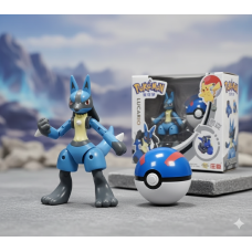Покемон Покебол Lucario Pokemon GO куля з фігуркою-трансформером
