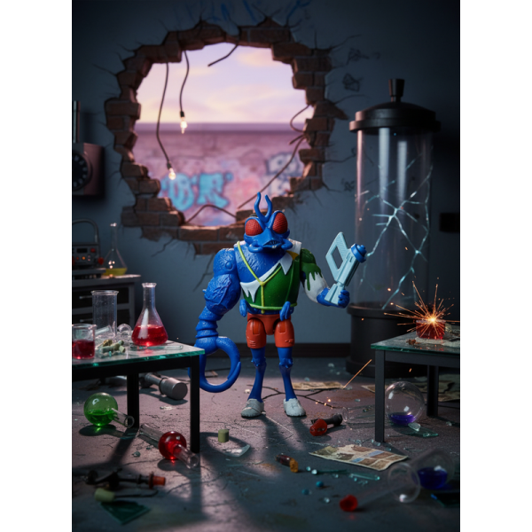 Фігурка Черепашки Ніндзя Суперфлай Superfly TMNT Ninja Turtles іграшка 11 см