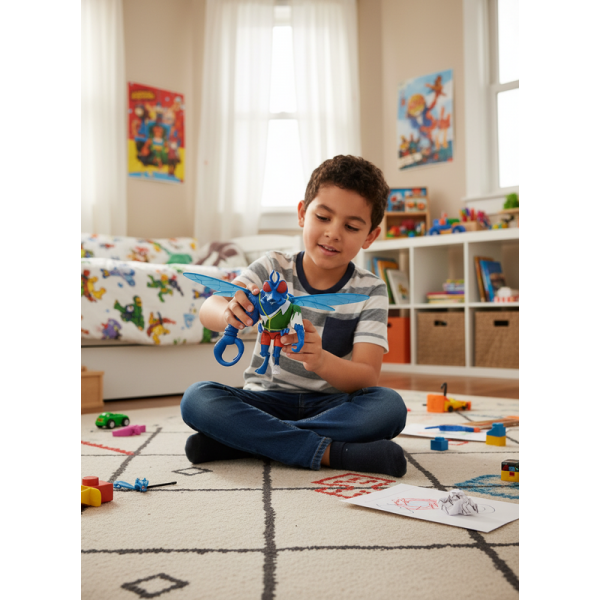 Фігурка Черепашки Ніндзя Суперфлай Superfly TMNT Ninja Turtles іграшка 11 см