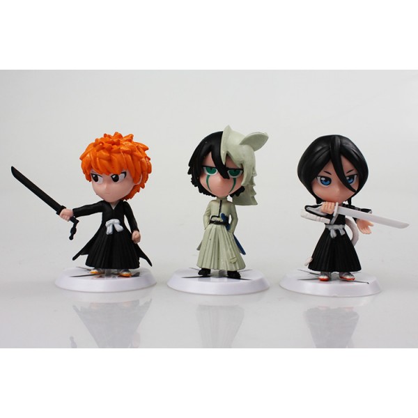 Набор фигурок Блич Bleach Ichigo Ulquiorra фигурки героев аниме 6 шт./компл. 6-8 см