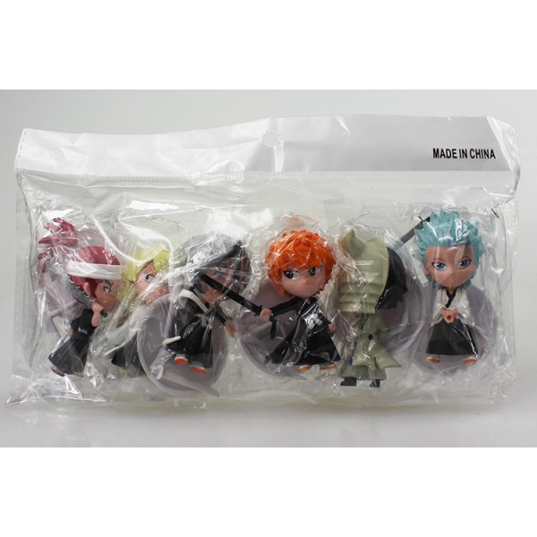 Набор фигурок Блич Bleach Ichigo Ulquiorra фигурки героев аниме 6 шт./компл. 6-8 см