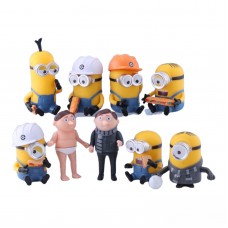 Міньйони Minion Гадкий я Посипаки дитячі ігрові фігурки 9шт