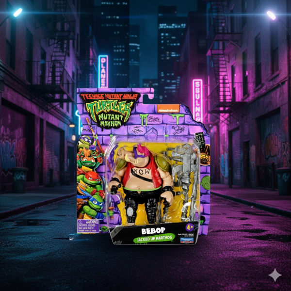 Фігурка Черепашки-Ніндзя Погром Мутантів Бібоп Bebop TMNT 11,5 см