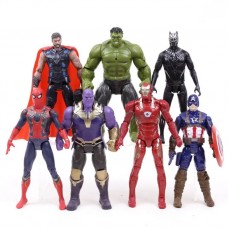 Набір Фігурок з к/ф "Месники: Війна нескінченності", Avengers, Infinity War, 7в1, 17см
