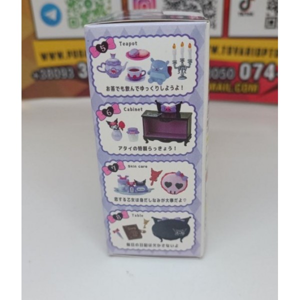 Игрушка Куроми Kuromi фигурка готическая комната столик