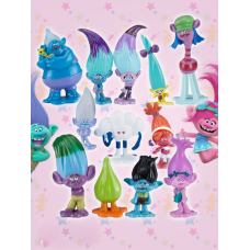 Набір фігурок Тролі Trolls Смурфики Smurfs дитячі іграшки 3-6 см 12 шт