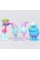 Набор фигурок Тролли Trolls Смурфики Smurfs детские игрушки 3-6 см 12 шт