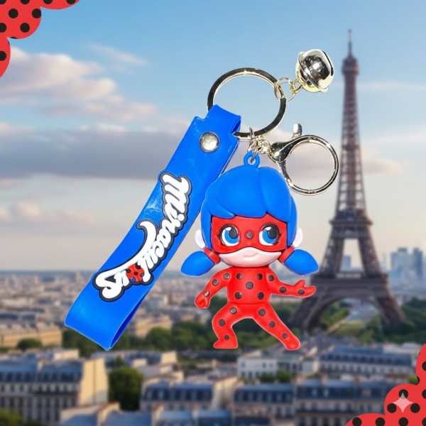 Брелок Леді Баг та Супер-Кіт Ladybug фігурка іграшка для ключів, рюкзака, сумки 7,1 см