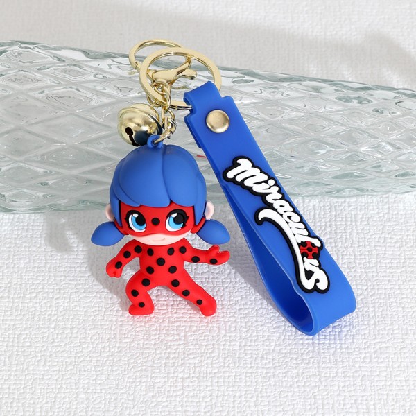 Брелок Леді Баг та Супер-Кіт Ladybug фігурка іграшка для ключів, рюкзака, сумки 7,1 см