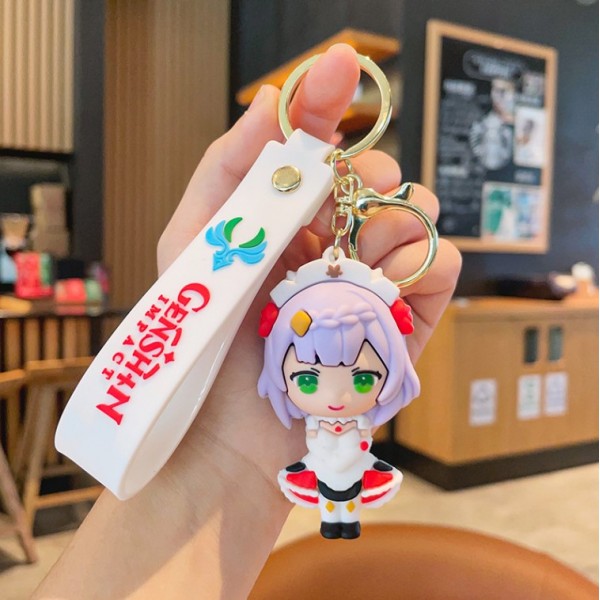 Брелок Геншин Імпакт Ноель Noelle Genshin Impact на ключі, на сумку фігурка 7 см
