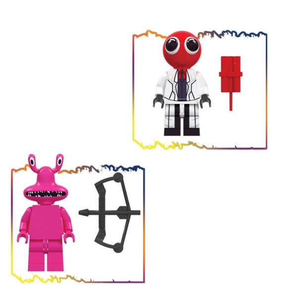 Набор фигурок Радужные друзья Roblox Rainbow Friends 6 шт/компл. игровые строительные блоки