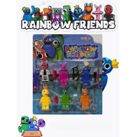 Набор фигурок Радужные друзья Roblox Rainbow Friends 6 шт/компл. игровые строительные блоки