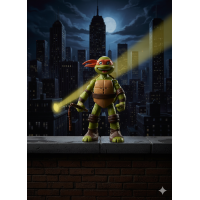 Фигурка Черепашки Ниндзя Микеланджело Michelangelo Ninja Turtles игровая детская фигурка 15 см