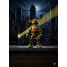 Черепашки Ніндзя Мікеланджело фігурка Michelangelo Teenage Mutant Ninja Turtles дитяча дитяча фігурка 15 см