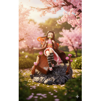 Фігурка Незуко Камадо Клинок розсікаючий демонів, Demon Slayer Nezuko 17 см