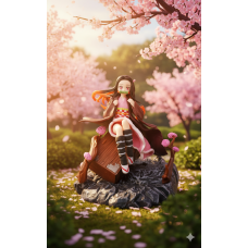 Незуко Клинок, що знищує демонів Demon Slayer Nezuko аніме фігурка 17 см