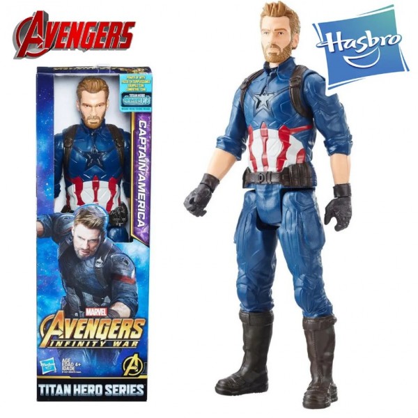 Іграшка Капітан Америка Hasbro, Месники: Війна Незкінченності 30см - Thor, Titan Hero, Avengers