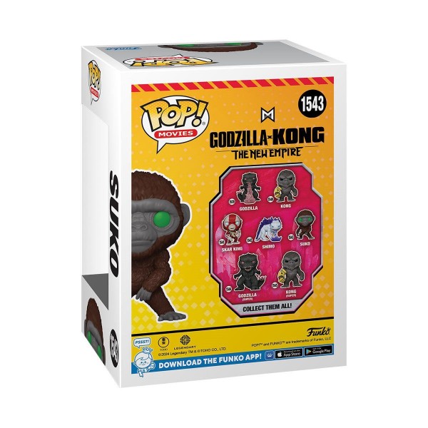 Фігурка Суко Suko Годзілла і Конг: Нова імперія Godzilla x Kong: The New Empire Funko Pop фанко поп 10 см №1543