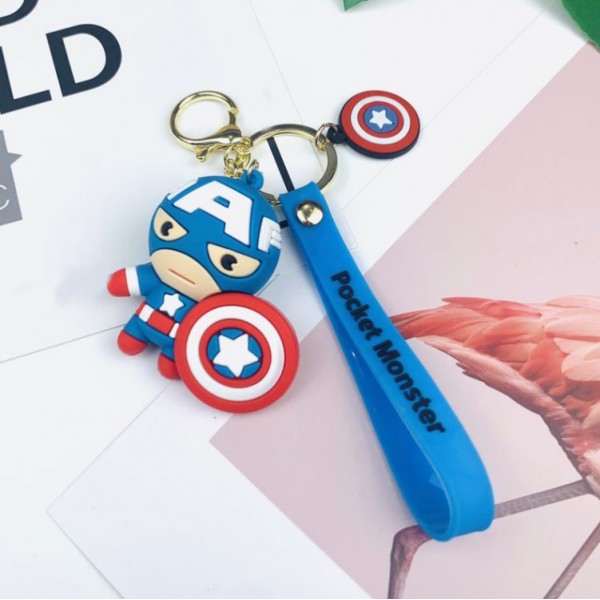 Брелок Капітан америка Месники Marvel Super Heroes The Avengers для ключів рюкзака 6 см