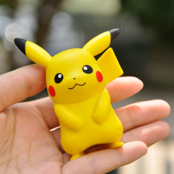 Фігурки Покемон Пікачу Pokemon Pikachu Чармандер Бульбазавр Біртл Джіґліпафф набір 6 шт 6-8 см