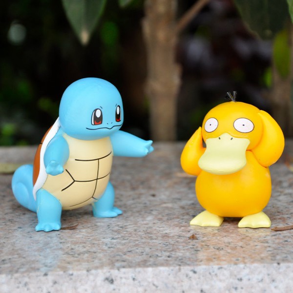 Фігурки Покемон Пікачу Pokemon Pikachu Чармандер Бульбазавр Біртл Джіґліпафф набір 6 шт 6-8 см