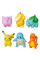 Фігурки Покемон Пікачу Pokemon Pikachu Чармандер Бульбазавр Біртл Джіґліпафф набір 6 шт 6-8 см