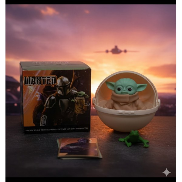 Фігурка Малюк Йода (Грогу) у капсулі — Star Wars: The Mandalorian — 6 см 