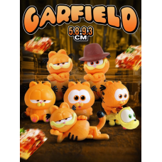Гарфілд фігурки Garfield набір дитячі іграшки 6 шт 5,8-9,3 см
