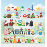 Набір фігурок Супер Маріо Super Mario брати Маріо ігрові фігурки 48 шт 2-5 см