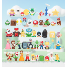 Набір фігурок Супер Маріо Super Mario брати Маріо ігрові фігурки 48 шт 2-5 см