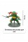 Набір фігурок Черепашки Ніндзя Ninja Turtles TMNT іграшки 4 шт Леонардо - Донатело - Мікіланжело - Рафаель 12,5 см