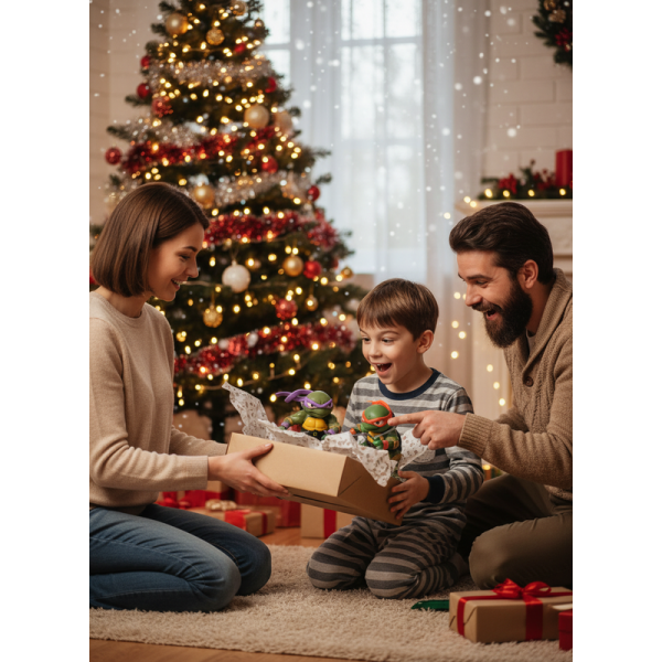 Набір фігурок Черепашки Ніндзя Ninja Turtles TMNT іграшки 4 шт Леонардо - Донатело - Мікіланжело - Рафаель 12,5 см