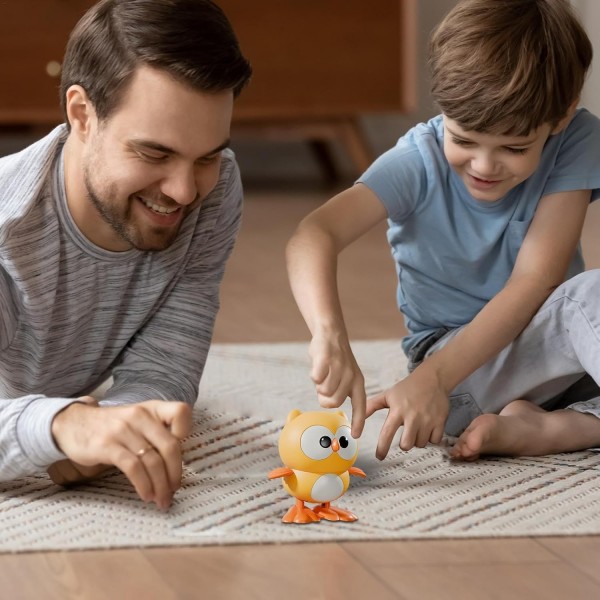 Совенок Хоп Хоп дитяча заводна іграшка розвиваюча сова фігурка 8,5 см