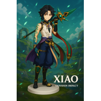 Фігурка Геншин Імпакт Воїн Сяо Genshin Impact Xiao іграшка аніме 20см