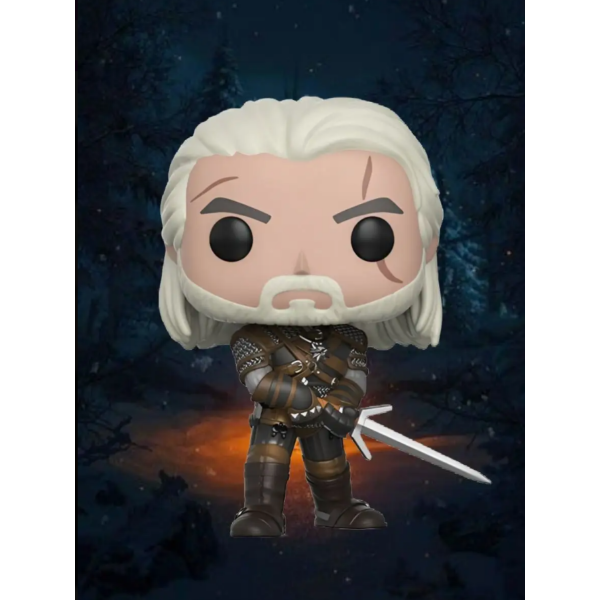 Відьмак фігурка Геральт Geralt Фанко Funko Pop 149 ігрова вінілова фігурка 10см