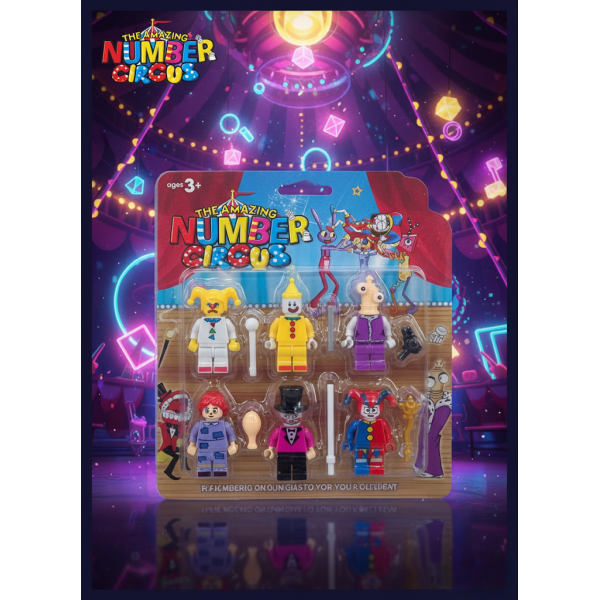 Набір фігурок лего Digital Circus іграшки Цифровий цирк дитячий набір іграшкові фігурки конструктор
