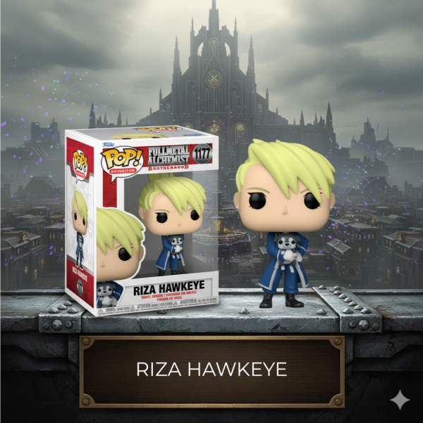 Фігурка Funko Pop Фанко Поп Fullmetal Alchemist Сталевий алхімік Riza Hawkeye Різа Хоукай 10см #1177