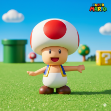 Супер маріо Super Mario людина гриб mushroom man ігрова дитяча фігурка 25 см