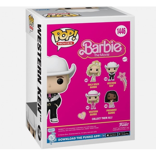 Фігурка Барбі Вестерн Кен Western Ken Barbie Фанко поп Funko Pop іграшка 10 см #1446