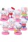 Фігурки Привіт Кітті Хеллоу Кітті Hello Kitty набір іграшки 8шт 6 см