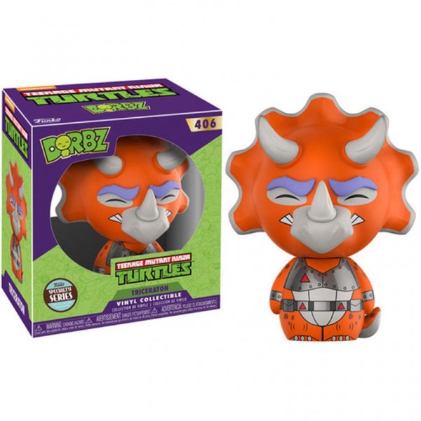 Фігурка Трисератон (Triceraton) — Funko Dorbz — Черепашки-ніндзя (TMNT) Фанко Дорбз — 8 см