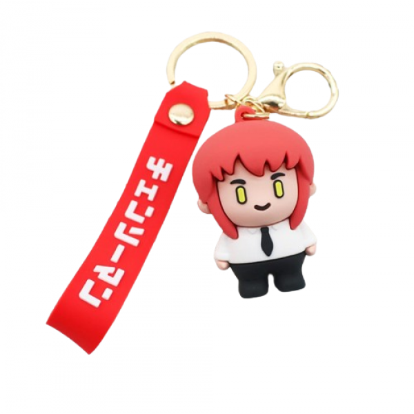 Брелок Людина бензопила Chainsaw Man Макіма Makima аніме фігурка іграшка для ключів, рюкзака, сумки 5,5 см