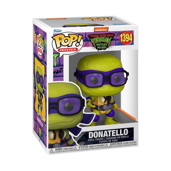 Фігурка Черепашки ніндзя Донателло Funko Pop Фанко Поп ninja turtles Donatello 10 см №1394