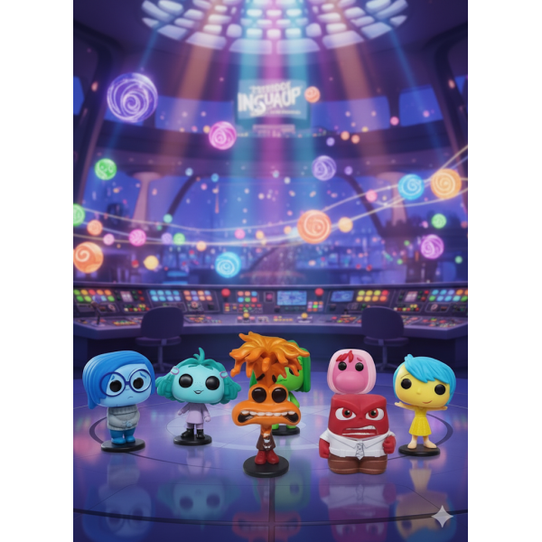 Набор фигурок Мыслями наизнанку фигурки Головоломка Inside Out детские игрушки 7 шт 8-10 см