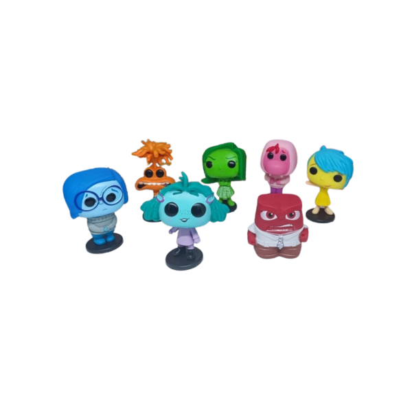 Набор фигурок Мыслями наизнанку фигурки Головоломка Inside Out детские игрушки 7 шт 8-10 см